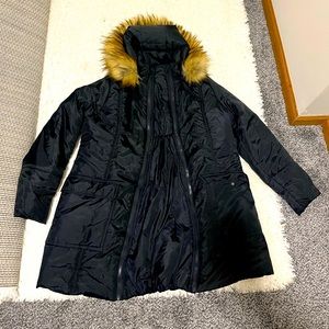 Modern Eternity maternity winter coat size L